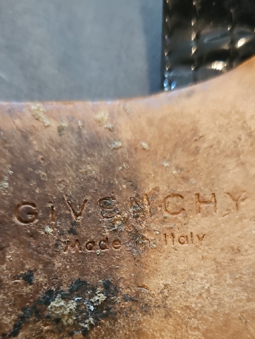 Givenchy Black Patent Leather Women's Slide Sandals - Made In Italy - Picture 4 of 4